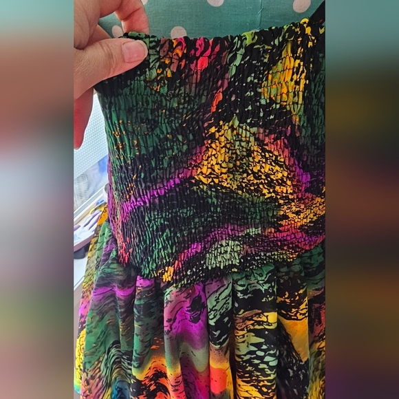 Vibrant Multicolor Dress - Picture 7 of 11